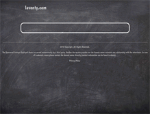 Tablet Screenshot of laventy.com